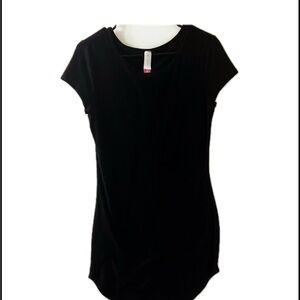 No Boundaries Classic Black Short Sleeve dress